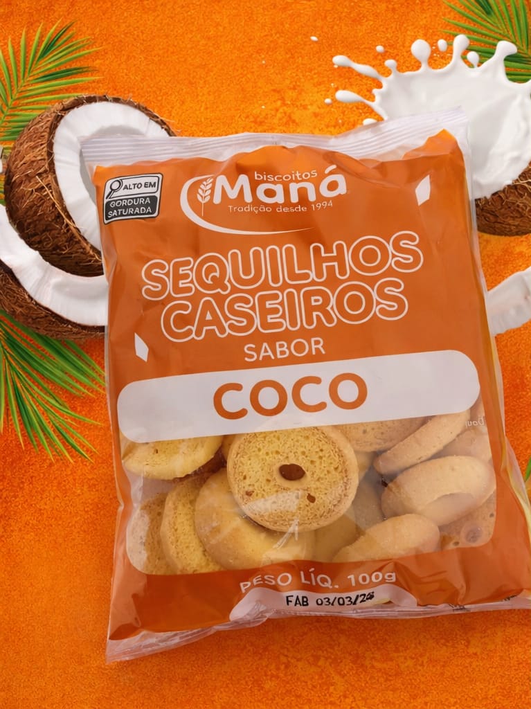 Sequilhos Sabor Coco