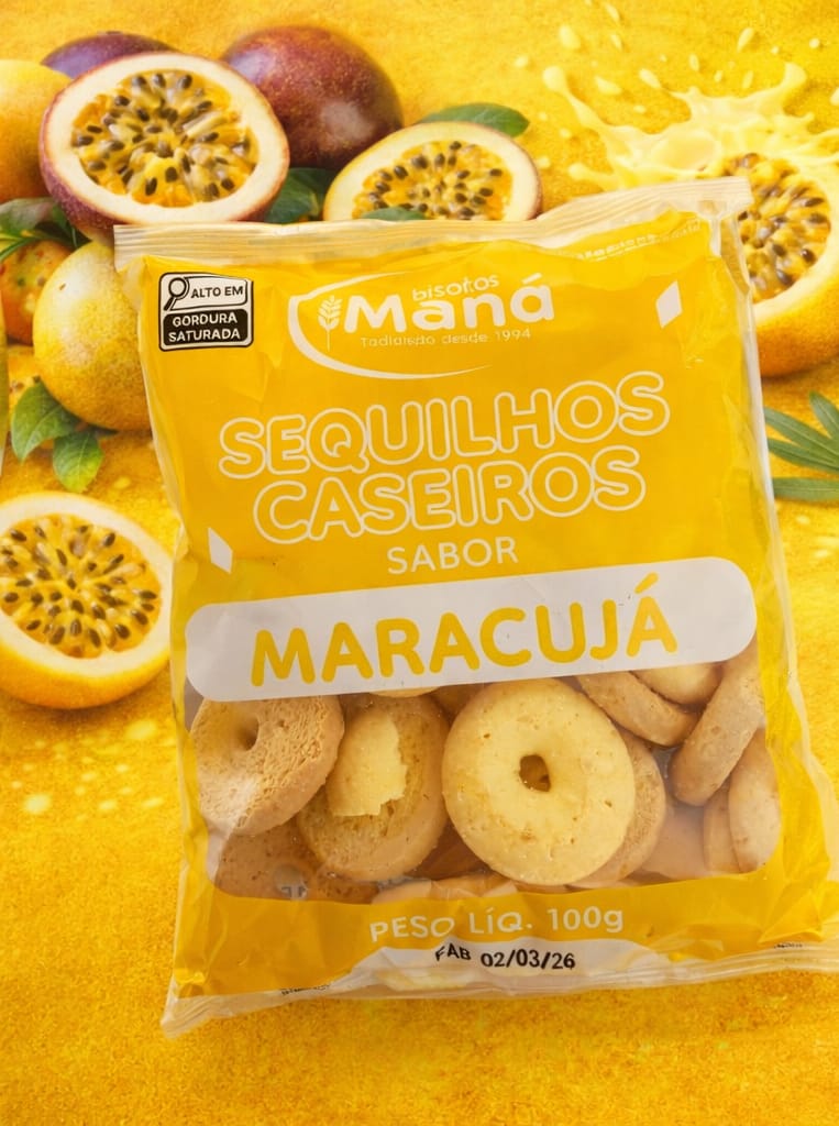 Sequilhos Sabor Maracujá